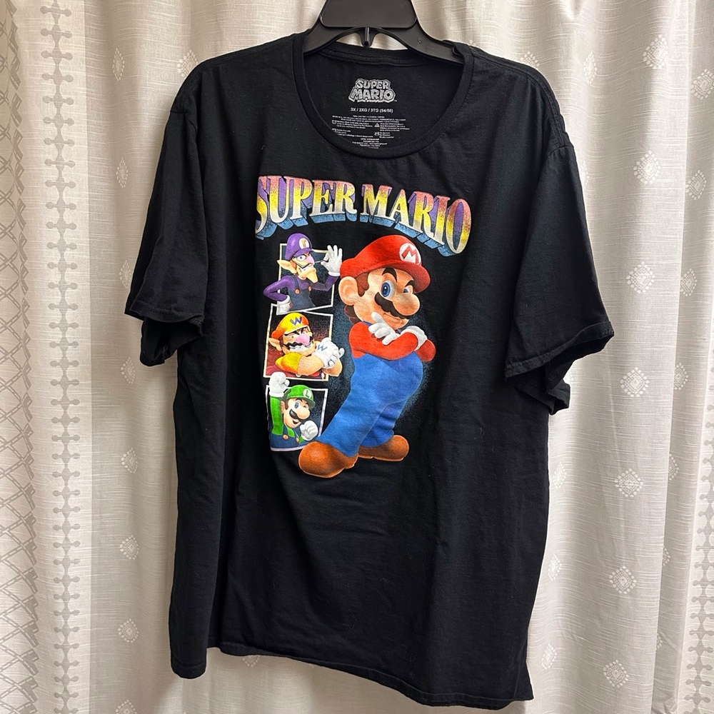 Super Mario women’s tee t-shirt top size 3x plus size